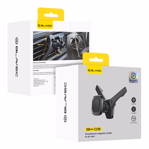 Blavec auton pidike BH-09 magneettinen ilmaventtiiliin (BH09-MAVB) musta