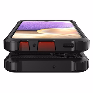 Hybrid Armor Case Kova kestävä suojus Samsung Galaxy A73 musta