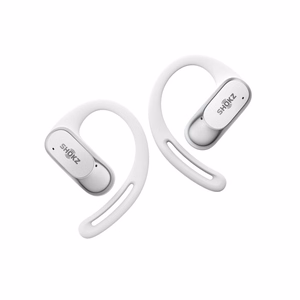 SHOKZ OpenFit Air kuulokemikrofoni langaton korvakoukulla puhelut/musiikki/urheilu/arkikäyttö Bluetooth valkoinen