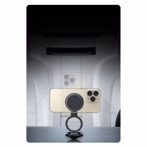Puhelinteline Baseus MagPro Series II Magneettinen autoteline tarttuva versio musta C40172900121-00