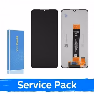 LCD Display Compatible With Samsung A136 A13 5G / A047 A04s / M136 M13 Black (Service Pack / Aftermarket)(NF version)