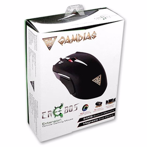 Gamdias Erebos optical gaming mouse with interchangeable side panels, 3500 DPI
