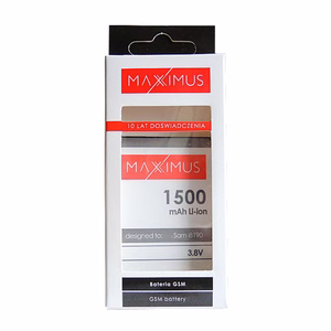 Akku MAXXIMUS SAM i8190 S7560 1500 LION