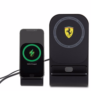 Ferrari nice. induktio FEMFBMALK 15W musta/musta 2023 Collection MagSafe