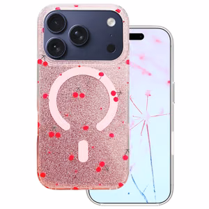Cherry Mag suojakuori iPhone 17 Pro / 18 Pro 6,3'' kimalteleva