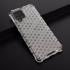 Honeycomb Asia panssari kansi TPU puskuri Samsung Galaxy A42 5G läpinäkyvästä