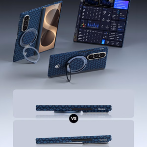Benks Magnetic Armor Grid Air Grand Combo Case (C.K.FL.SA.BE.0051) do Samsung Galaxy Z Fold 8 Ultra blue