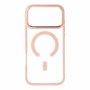 Suojakuori iPhone 17 PRO MAX:lle Color Edge Mag Cover yhteensopiva MagSafe vaaleanpunainen