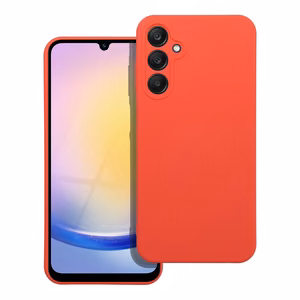 Silikoninen suojakuori Samsung A25 5G persikka