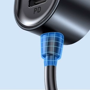 Joyroom JR-CL05 autolaturi, 72W, 2xUSB-C PD ja 3xUSB-A QC3.0, 1,5m, musta