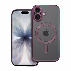 Suojakuori iPhone 17 Electro Mag Cover MagSafe-yhteensopiva violetti