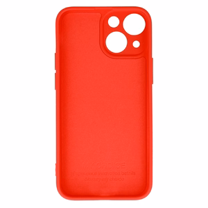 Vennus Silicone Heart Case for Iphone 14 Plus design 1 red
