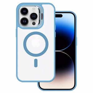 Tel Protect Kickstand MagSafe Suojakuori iPhone 14:lle sininen