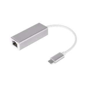 Kruger&Matz-verkkosovitin USB-C – RJ45 gigabit-LAN, 10/100/1000 Mb