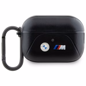 BMW Curved Line Suojakuori AirPods Pro 2:lle - Musta