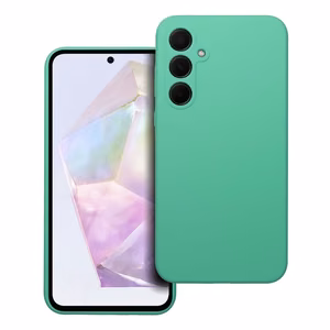 Silikoninen suojakuori Samsung A35 5G:lle 2mm minttu