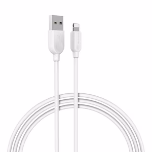 Borofone Kaapeli BX14 LinkJet - USB - Lightning - 2,4A 3 metriä valkoinen