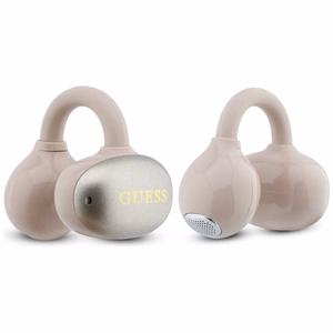 Wireless earphones OWS Guess Metalic Finish Electropated Parts Classic Logo pink