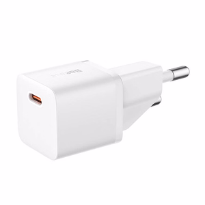 Mini-seinälaturi Baseus GaN5 20W (valkoinen)