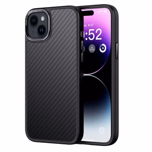 Comma Kevlar Mag suojakuori iPhone 15 Plus musta