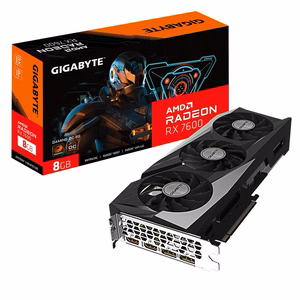 GIGABYTE GAMING Radeon RX 7600 OC 8G AMD 8 GB GDDR6 Näytönohjain