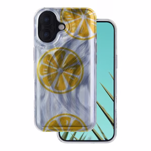 Ultra Trendy Summer suojakuori iPhone 16 6,1" sitruuna