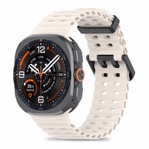 Tech-Protect Iconband Pro -ranneke mallille Samsung Galaxy Ultra 47 mm – beige