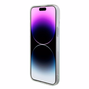 Guess GUHMP15MHITSQ iPhone 15 Plus 6,7 turkoosi/turkoosi kovakuori IML Iridescent MagSafe