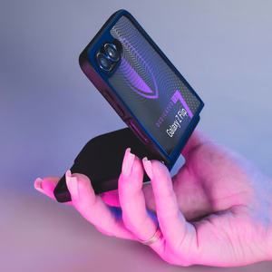 3mk Satin Armor Case+ Suojakuori Samsung Galaxy Z Flip 7:lle - läpinäkyvä musta