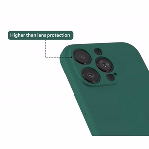 Phone Case "Liquid Silicone Edge" Xiaomi Redmi Note 11 Pro (Emerald Green)