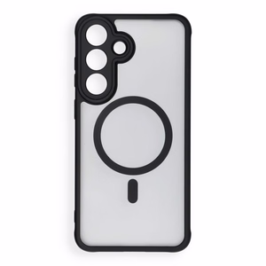 Suojakuori laitteelle Samsung S26 FE: Full Matte Mag Cover, MagSafe-yhteensopiva, väri: musta