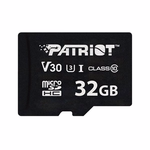 Muistikortti PATRIOT VX Series 32GB MicroSDXC V30 Class 10 UHS-I U3 4K UHD (PSF32GVX31MCH)