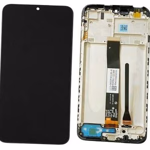 LCD-näyttö Xiaomi Redmi 9A/9C/9AT/10A kosketusnäytöllä kehyksellä musta ORG