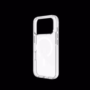 JUST MUST MAGSAFE CRYSTAL I suojakuori iPhone 17 Pro läpinäkyvä