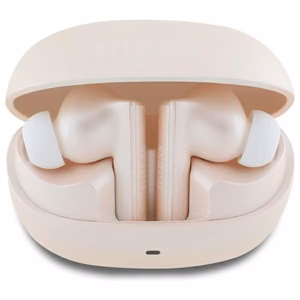 Guess Bluetooth Kuulokkeet GUTWST88MCTGP TWS + telakka-asema vaaleanpunainen Capsule Printed Logo