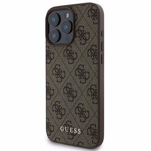 Guess 4G Classic Suojakuori iPhone 16 Pro Max:lle - Ruskea
