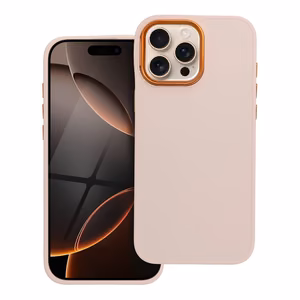 FRAME kotelo iPhone 16 Pro Max vaaleanpunainen