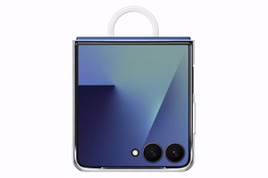 Samsung sormuskuori Samsung Galaxy Z Flip7 - läpinäkyvä