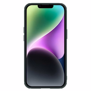Nillkin Textured S Case iPhone 14 Pro Max panssaroitu suojus, jossa kameran suojus tummanvihreä
