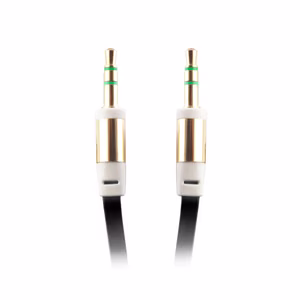 Audiokaapeli 3,5 mm 1,0 m musta