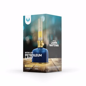Forever Light Retro Petroleum LED-lamppu sininen FLR-35