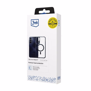 3mk Satin Armor MagCase Samsung Galaxy A15 5G:lle - läpinäkyvä