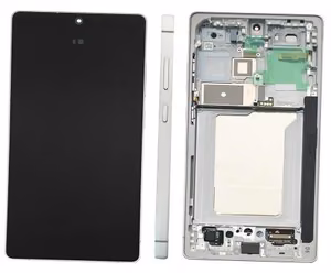 LCD screen Samsung S938 S25 Ultra with touch screen and frame Titanium Silver Blue original (assembled service pack)