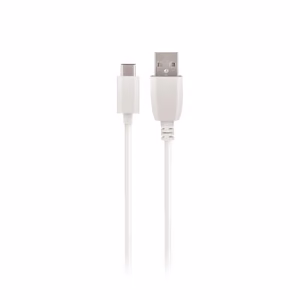 Kaapeli USB - USB-C 1,0 m 1A valkoinen