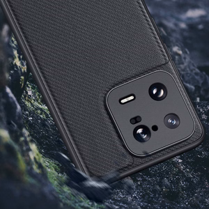 Dux Ducis Fino Suojakuori Xiaomi 13 Pro:lle silikonisella kehyksellä sininen