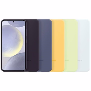 Samsung Silicone Cover for Samsung Galaxy S24 Plus white