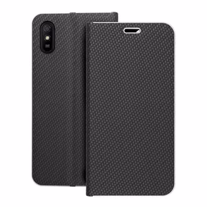 Flip case for Xiaomi Redmi 9AT / Redmi 9A Luna Book Carbon black