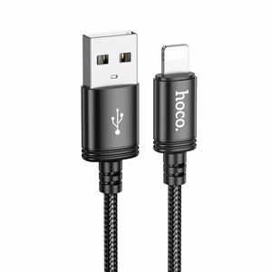 Hoco USB-A - Lightning -kaapeli 2,4A 2 m X89 - musta