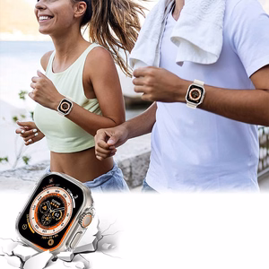 Tech-Protect Defense360 Suojakuori Apple Watch Ultra 1/2 (49mm):lle - musta