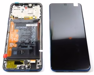 LCD-näyttö Huawei Honor Magic4 Lite 5G/Honor X9 5G/X30 5G kosketusnäytöllä kehyksellä valtamerinen sininen alkuperäinen (käytetty A-luokka)